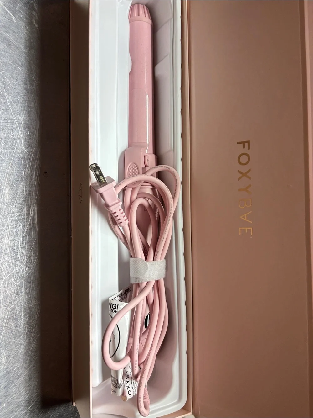 Foxybye Twirl Boss Kids Curling Wand - Pink